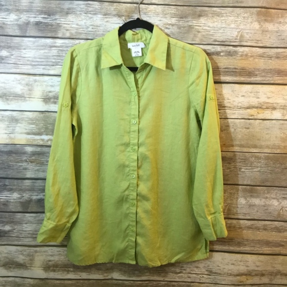 🛍2/$10 Kate Hill Linen Top